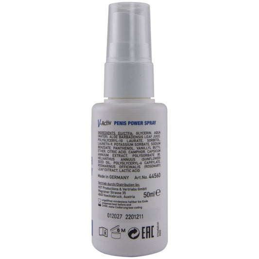 HET NIEUWE – V-ACTIV PENIS POWER SPRAY VOOR MANNEN 50 ML