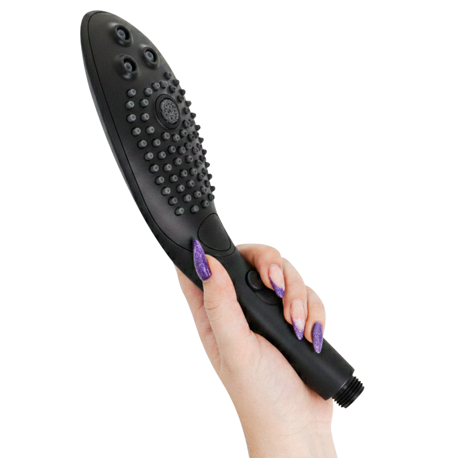 WOMANIZER - WAVE KLITORALE STIMULERENDE DOUCHEKOP ZWART