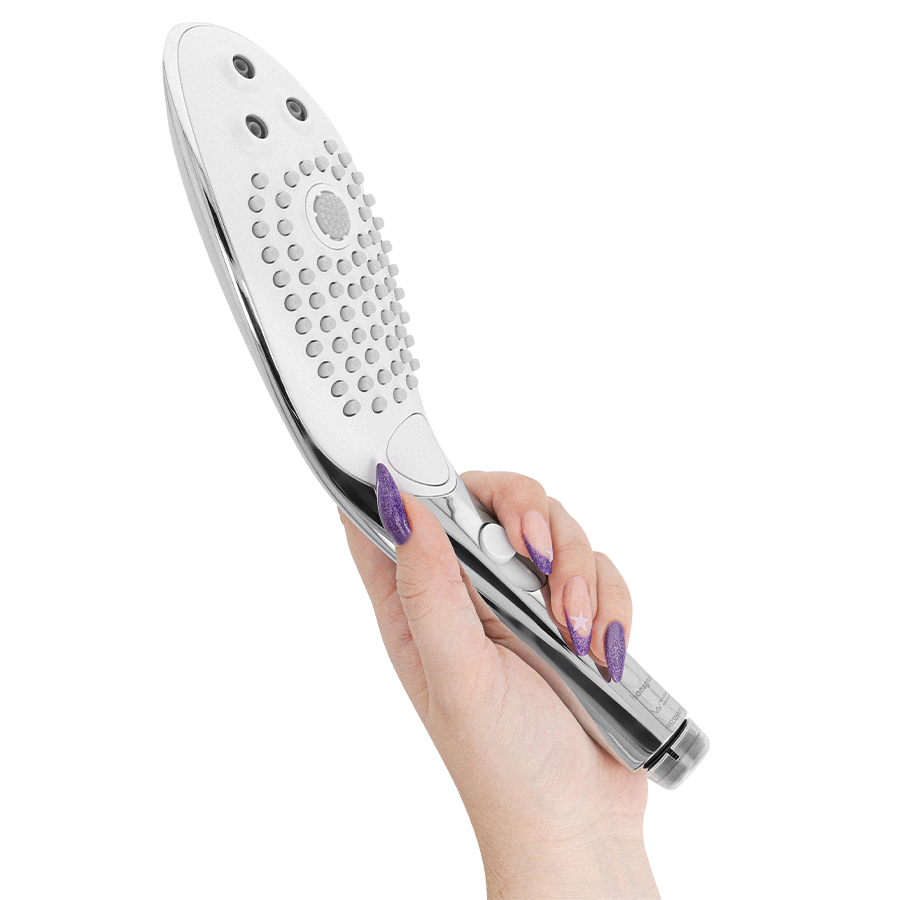 WOMANIZER - WAVE CLITORALE STIMULERENDE DOUCHEKOP CHROME