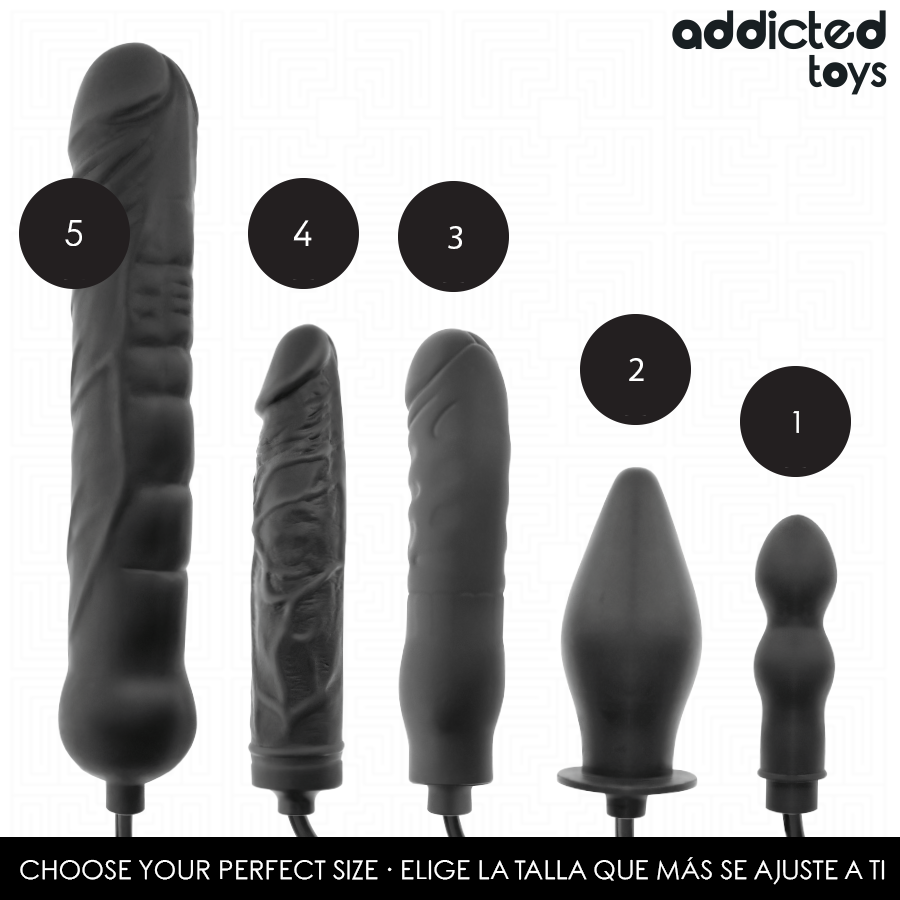 ADDICTED TOYS - OPBLAASBARE DILDO MODEL 4