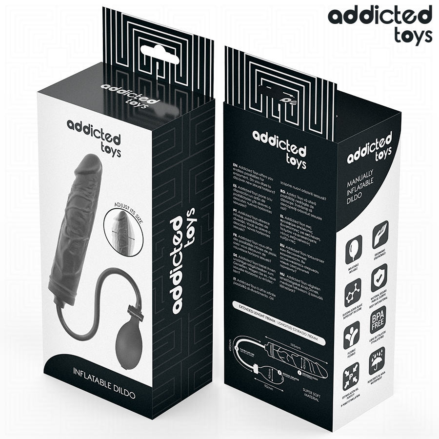 ADDICTED TOYS - OPBLAASBARE DILDO MODEL 4