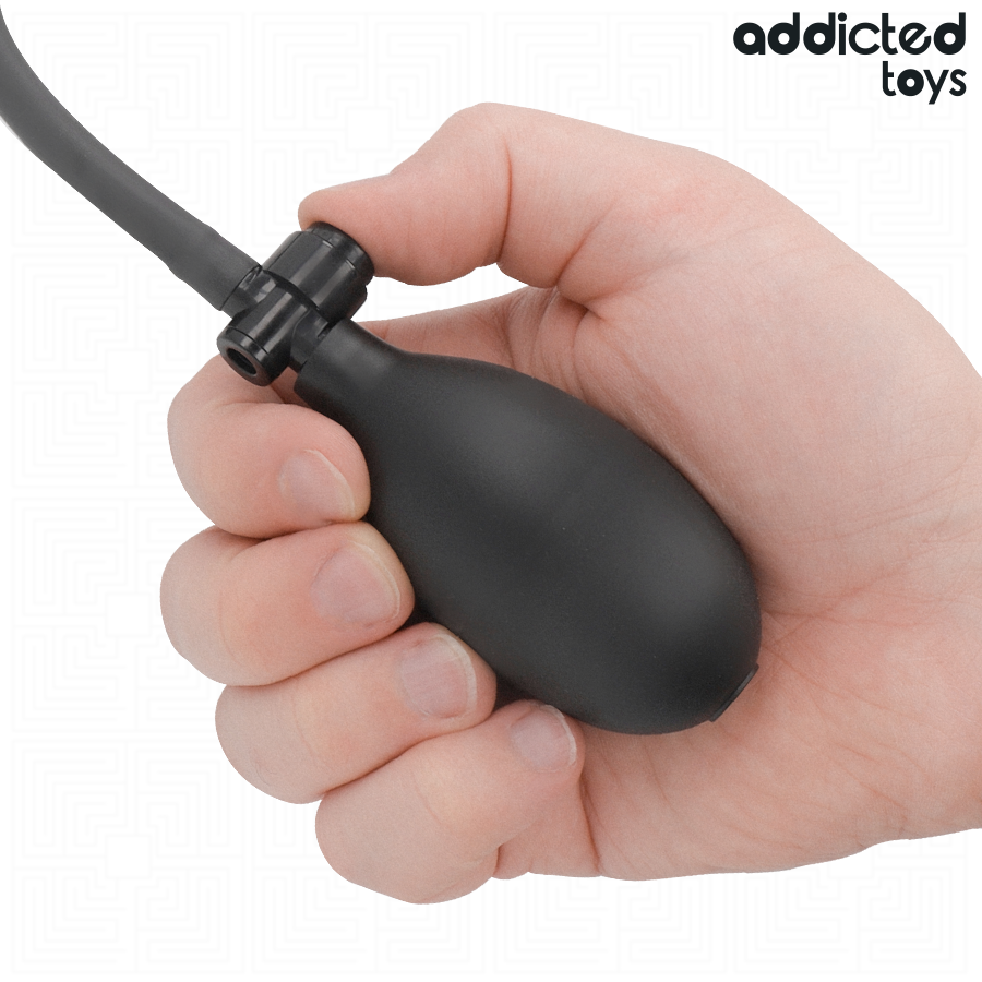 ADDICTED TOYS - OPBLAASBARE DUBBELE BUTTPLUG MODEL 1