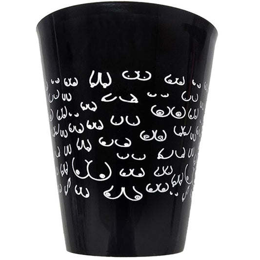 DIABLO PICANTE - BLACK CUP 500 ML WITH WHITE BOOBS