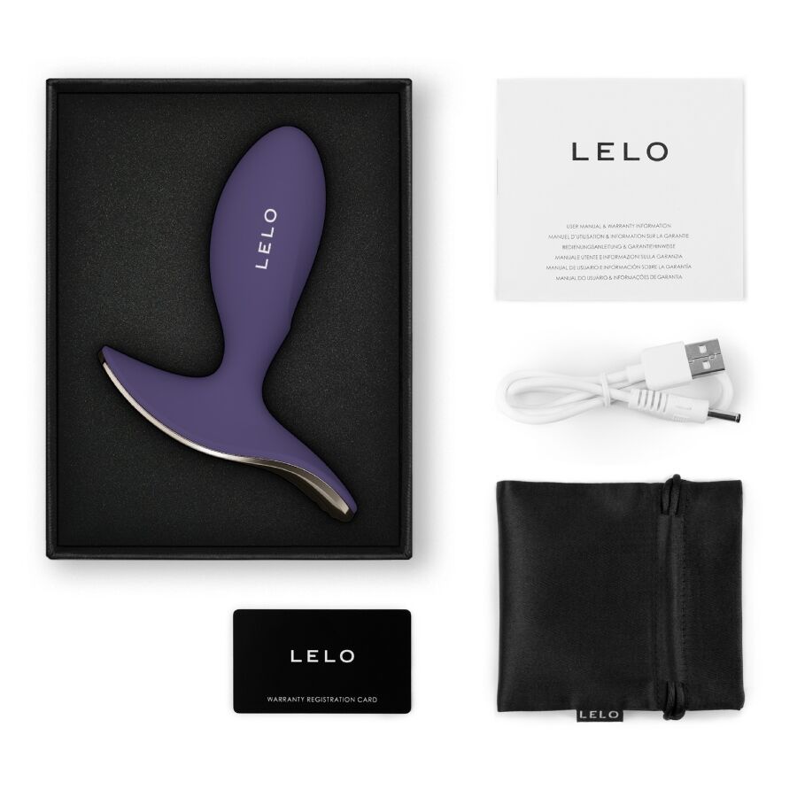 LELO - SURFER 2 UNISEX ANAL VIBRERENDE PLUG CYBER PAARS