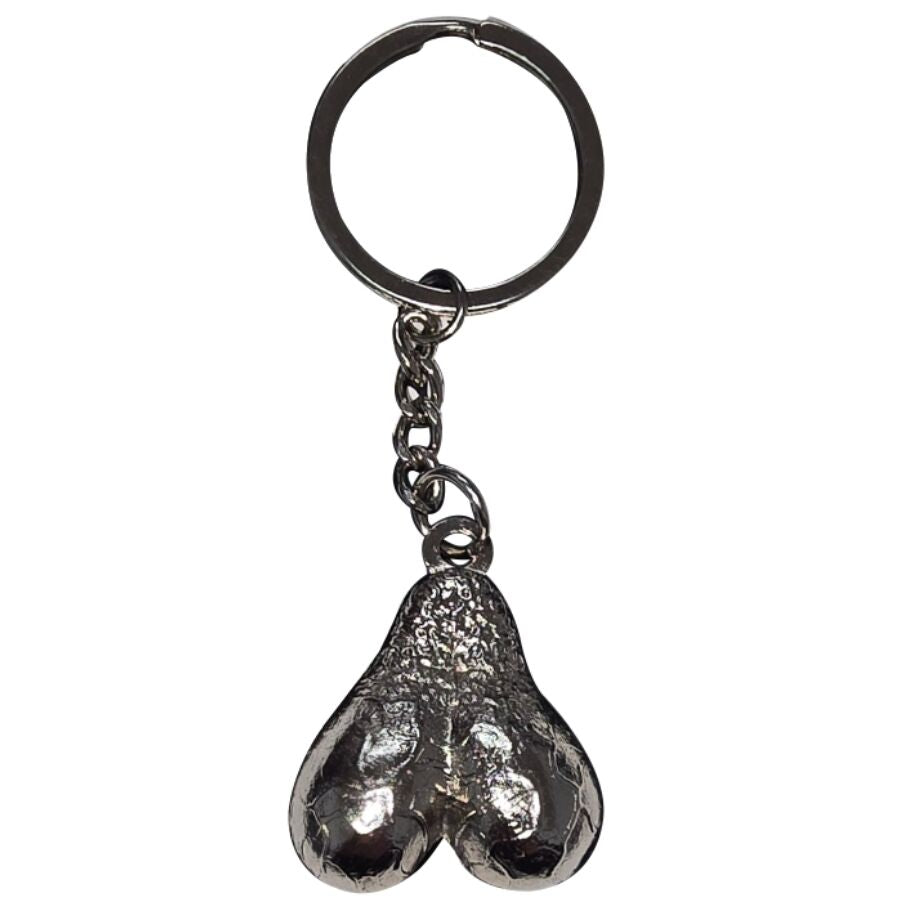 DIABLO PICANTE - ZILVEREN EIEREN METALEN SLEUTELHANGER
