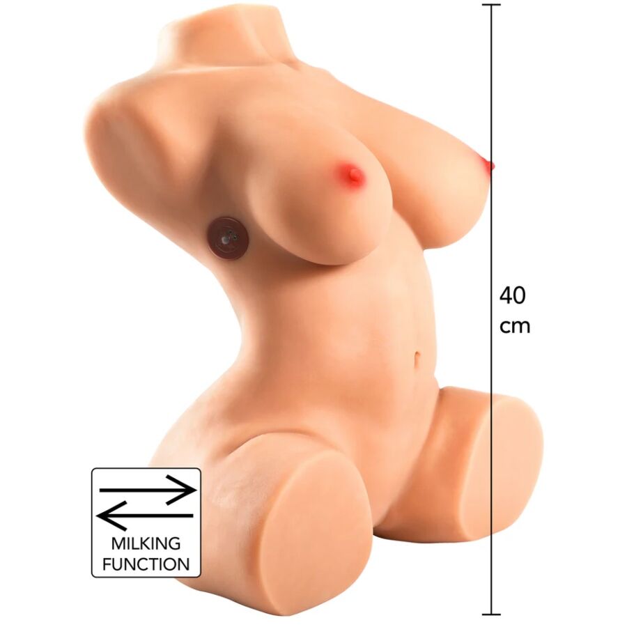 VERBORGEN VERLANGEN - MELKENDE MEGA SLET VROUWELIJKE MASTURBATOR TORSO 22 KG