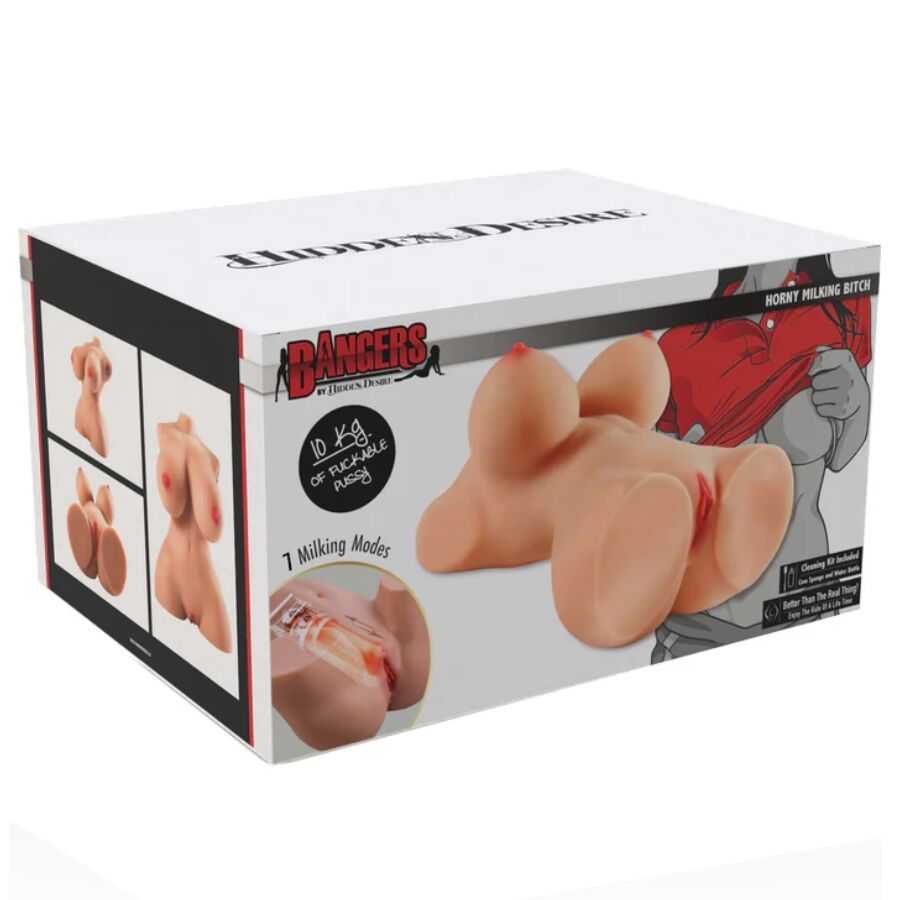 VERBORGEN VERLANGEN - GEILE MELKTEEF VROUWELIJKE MASTURBATOR ROMP 10 KG