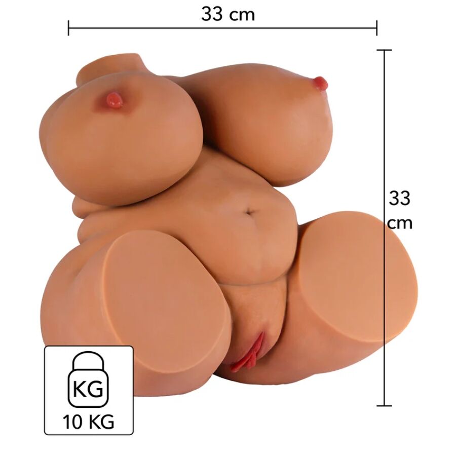 HIDDEN DESIRE - BIG FAT BANGING BABE VROUWEN MASTURBATOR TORSO 10 KG
