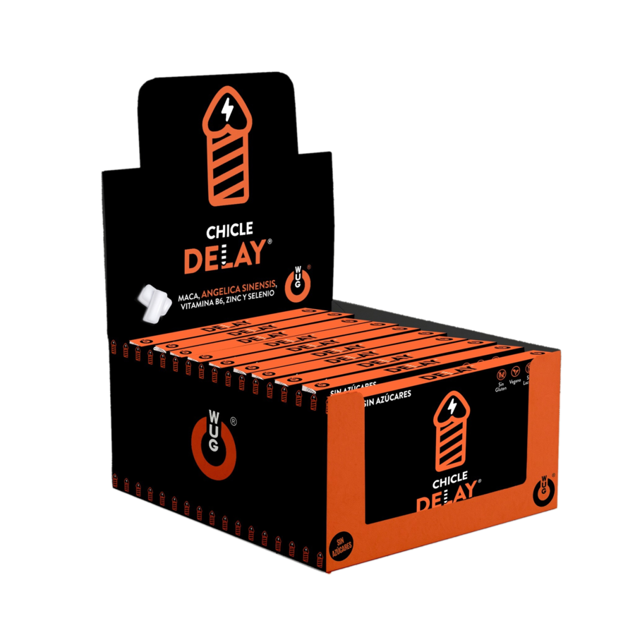 WUG SEX SENSE - DELAY CUM DELAYER | DISPLAY 12 X 8 STUKS