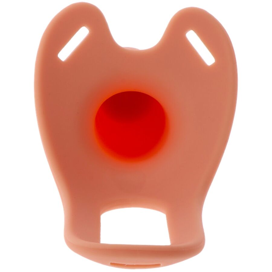 VERBORGEN VERLANGEN - INFERNO PENIS SLUITING BAND-OP SILICONE 18 CM