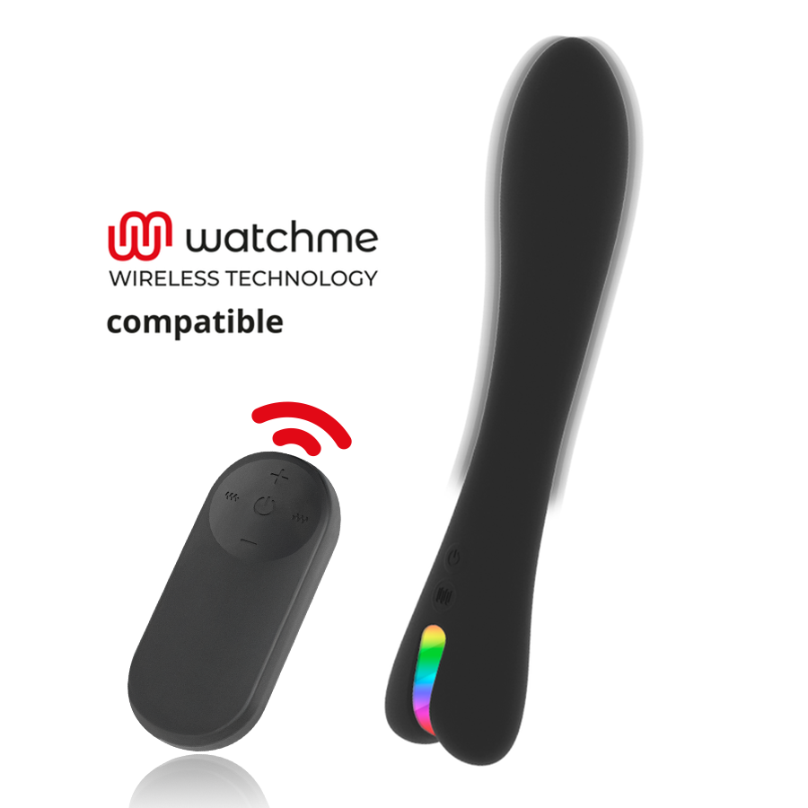 BRILLY GLAM - RYAN VIBRATOR + WATCHME AFSTANDSBEDIENING