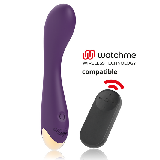 TREASURE - HANSEL G-SPOT VIBRATOR + WATCHME AFSTANDSBEDIENING