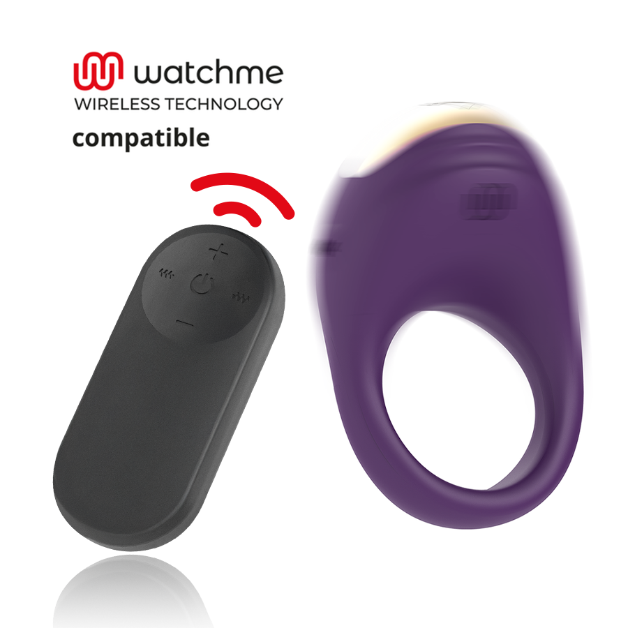 TREASURE - ROBIN VIBRERENDE RING + WATCHME AFSTANDSBEDIENING