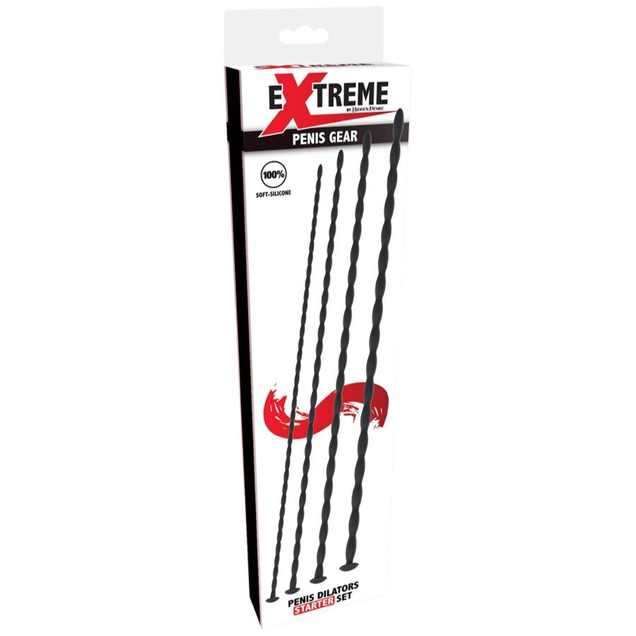 HIDDEN DESIRE - EXTREME STARTER URETHRALE SONDE SET 4 STUKS