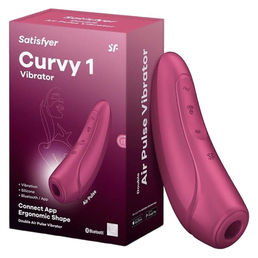 SATISFYER - CURVY 1 ROOD ROZE