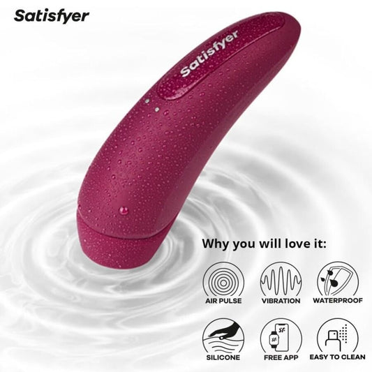 SATISFYER - CURVY 1 ROOD ROZE