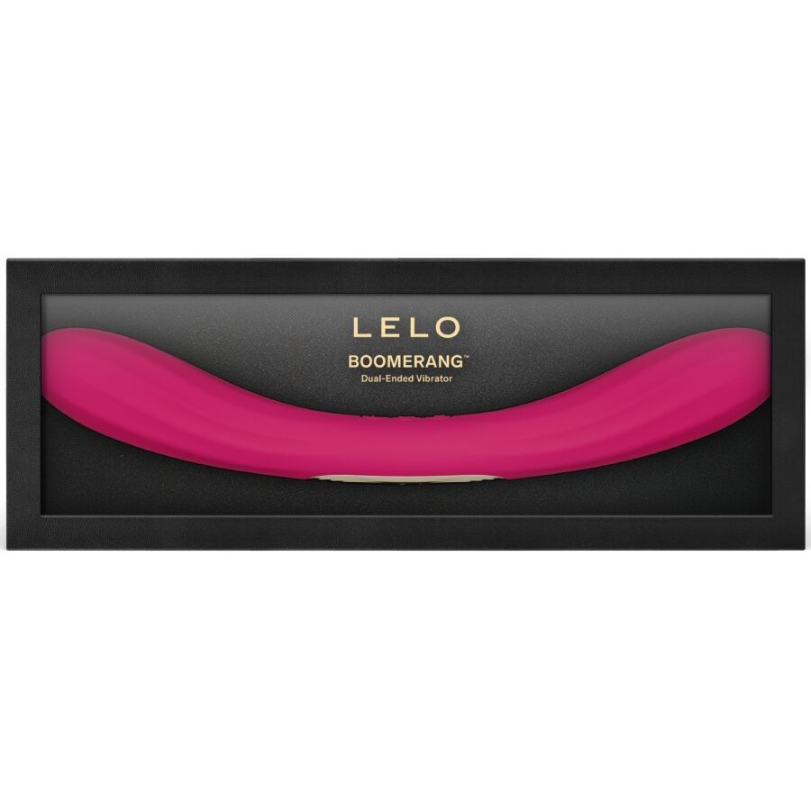 LELO - BOOMERANG DUBBELZIJDIGE VIBRATOR CERISE