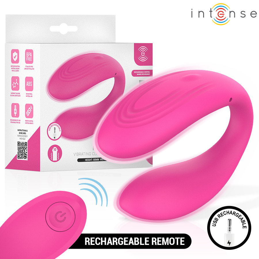 INTENSE - NORA TRILLENDE KLEM STIMULATOR ROZE