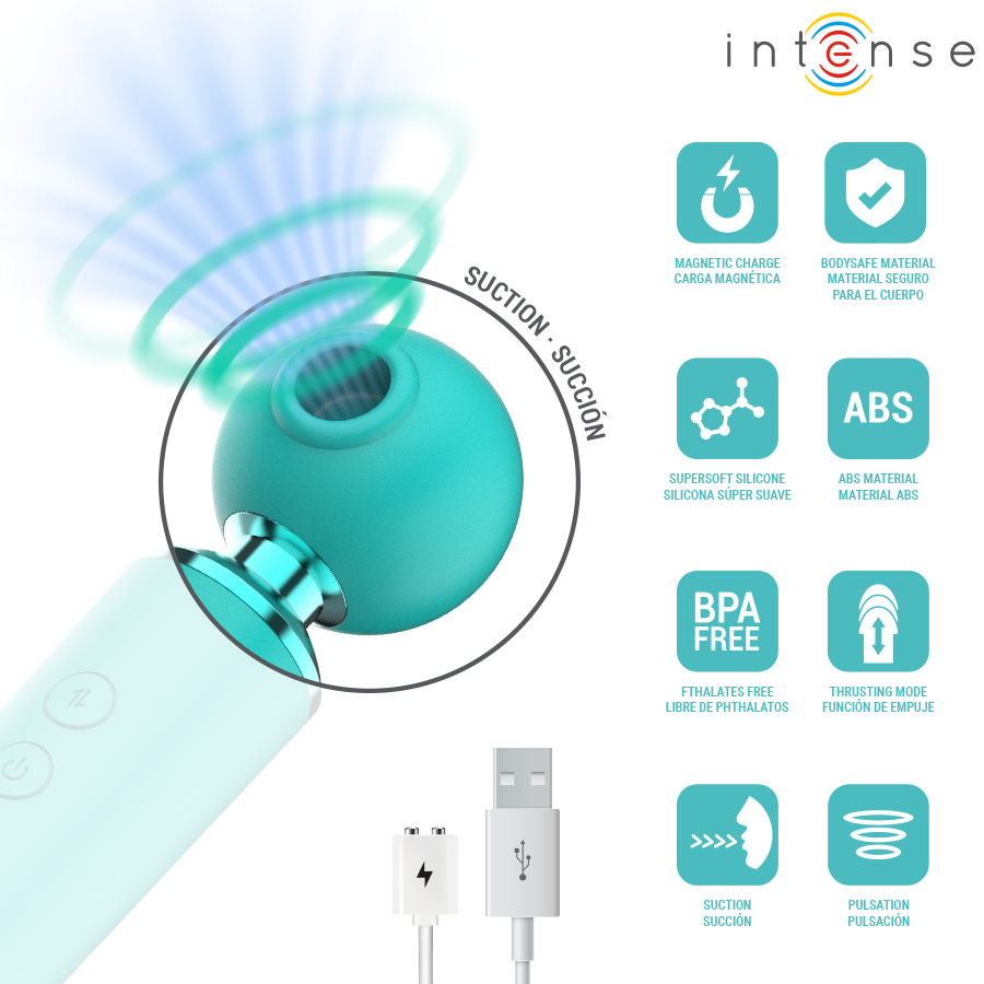 INTENSE - HAMBY MULTIFUNCTIONELE ZUIG- EN TRILLINGSSTIMULATOR