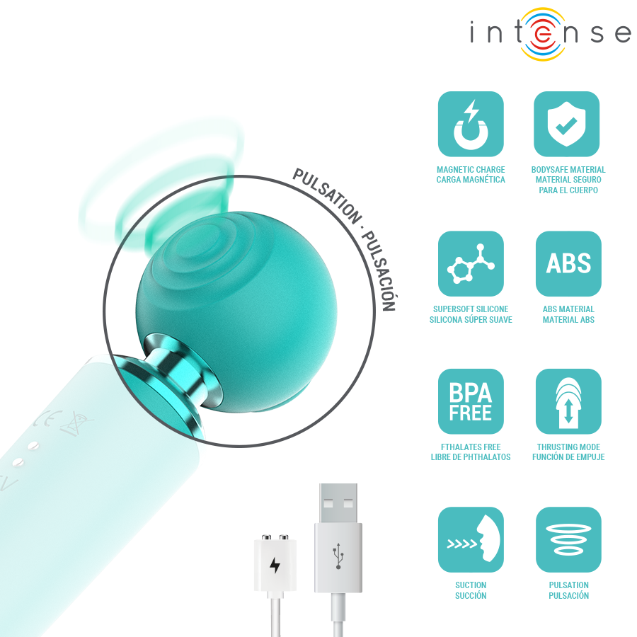 INTENSE - HAMBY MULTIFUNCTIONELE ZUIG- EN TRILLINGSSTIMULATOR