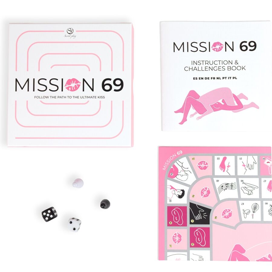 SECRET PLAY - BORDSPEL VOOR KOPPELS "MISSION 69"