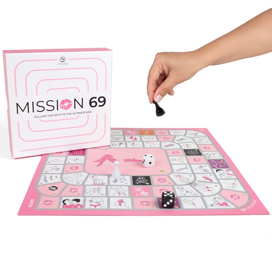 SECRET PLAY - BORDSPEL VOOR KOPPELS "MISSION 69"