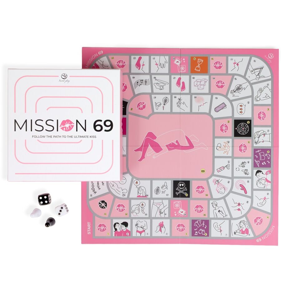 SECRET PLAY - BORDSPEL VOOR KOPPELS "MISSION 69"
