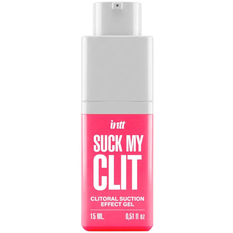 INTT - SUCK MY CLIT ZUIGEFFECT GEL WILDE AARDBEI 15 ML