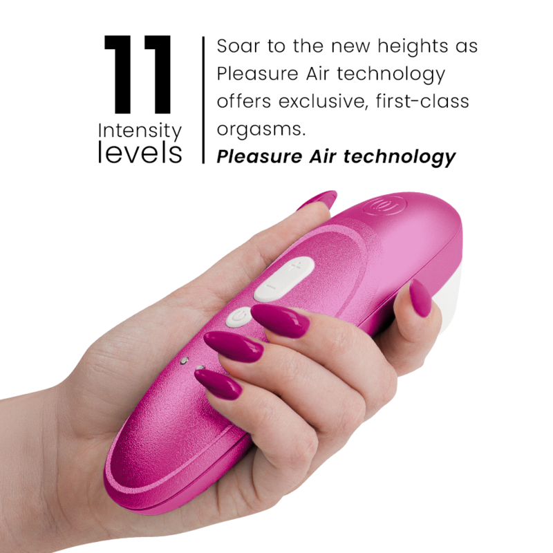 WOMANIZER - PRO VIBRERENDE CLITORALE STIMULATOR ROZE
