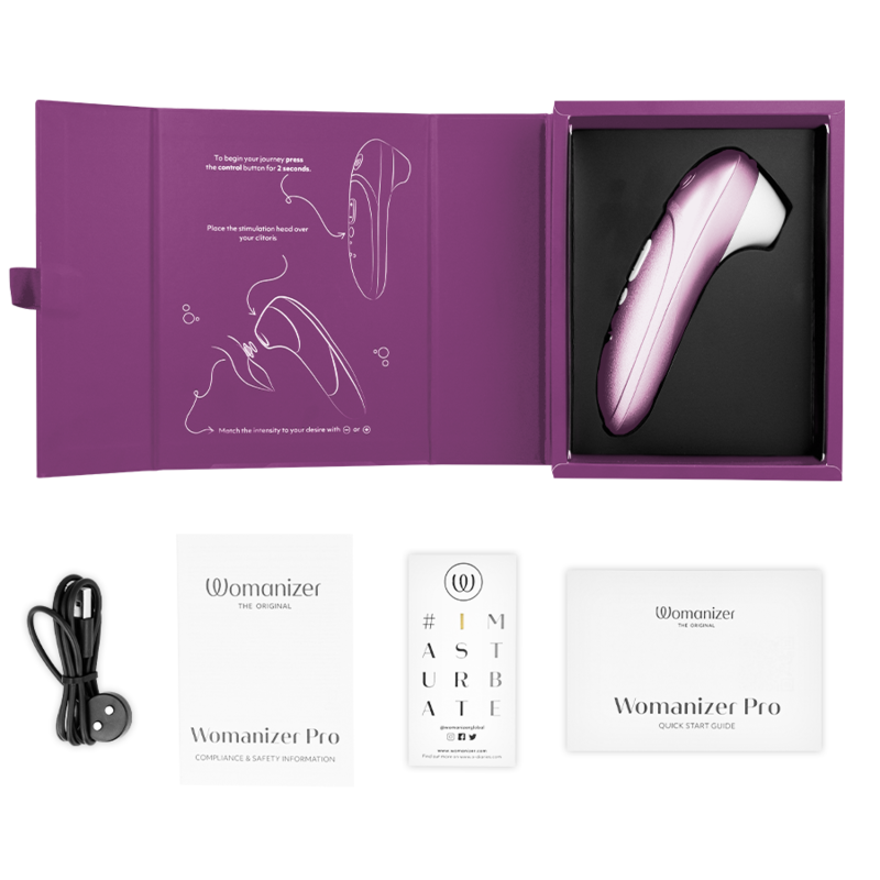 WOMANIZER - PRO VIBRANT CLITORISSTIMULATOR LILAC