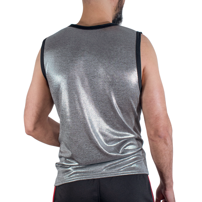 MACHO - FINE GLITTER T-SHIRT L/XL
