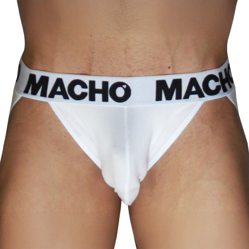 MACHO - MX29BL JOCK WHITE + WHITE S