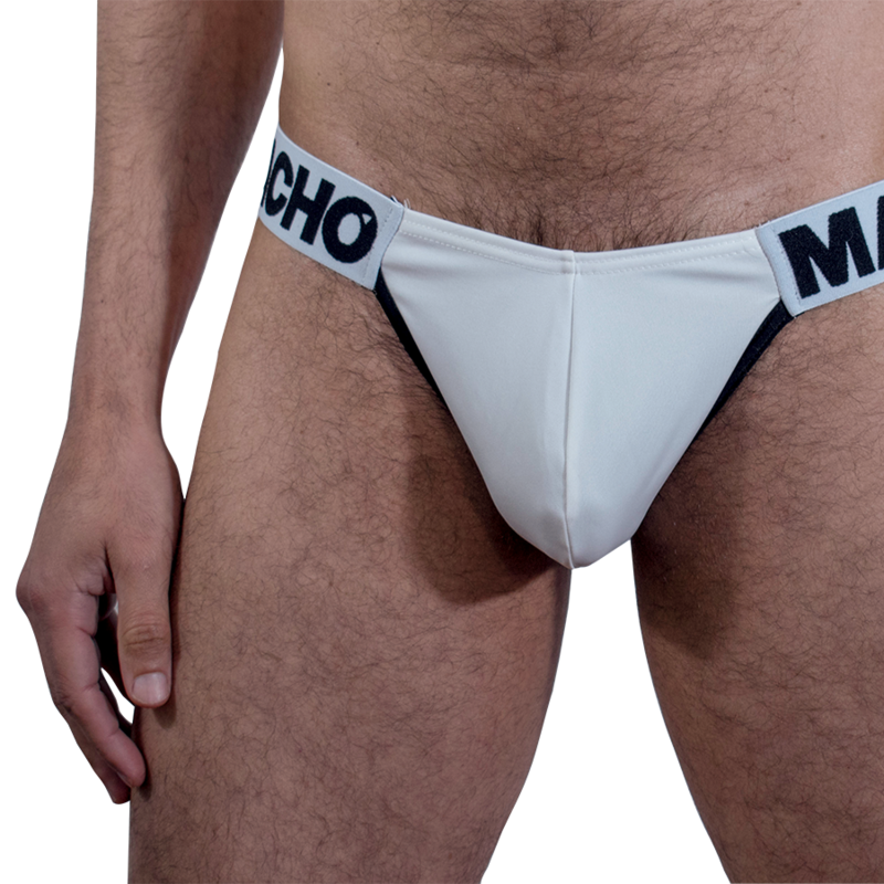 MACHO - MCH009 WHITE SLIP SIDE XL