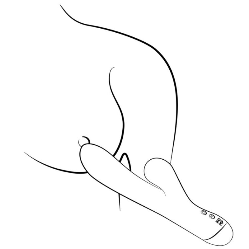 ROMP - PULSE RABBIT DUAL G-SPOT VIBRATOR ELEKTRISCH BLAUW
