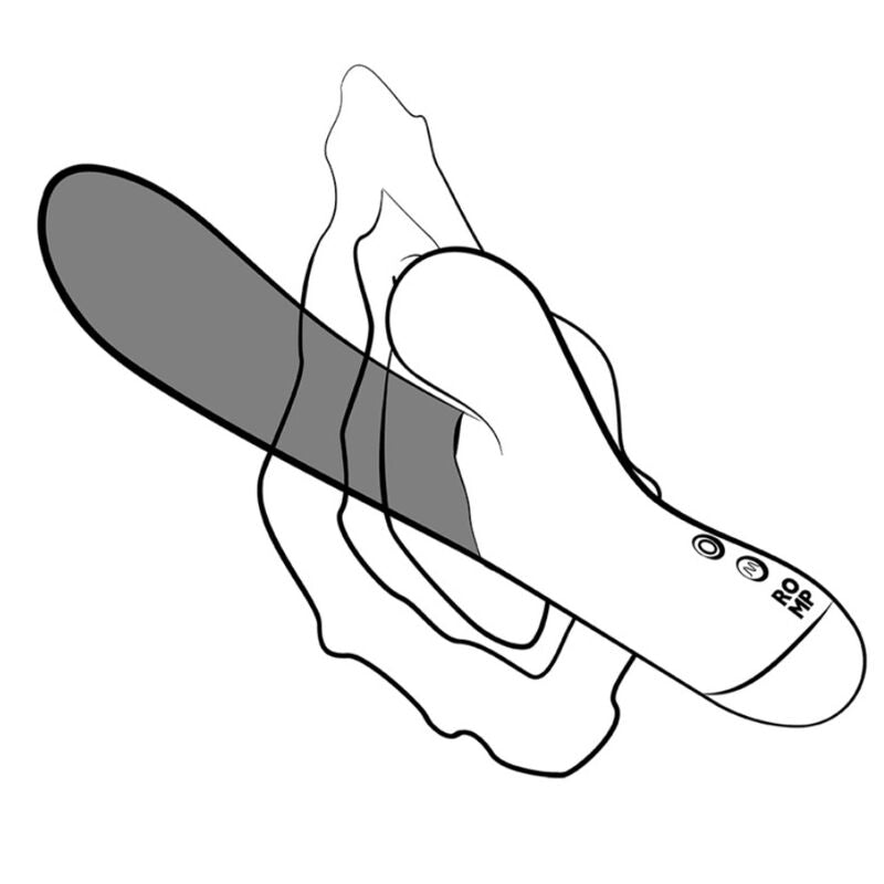 ROMP - PULSE RABBIT DUAL G-SPOT VIBRATOR ELEKTRISCH BLAUW