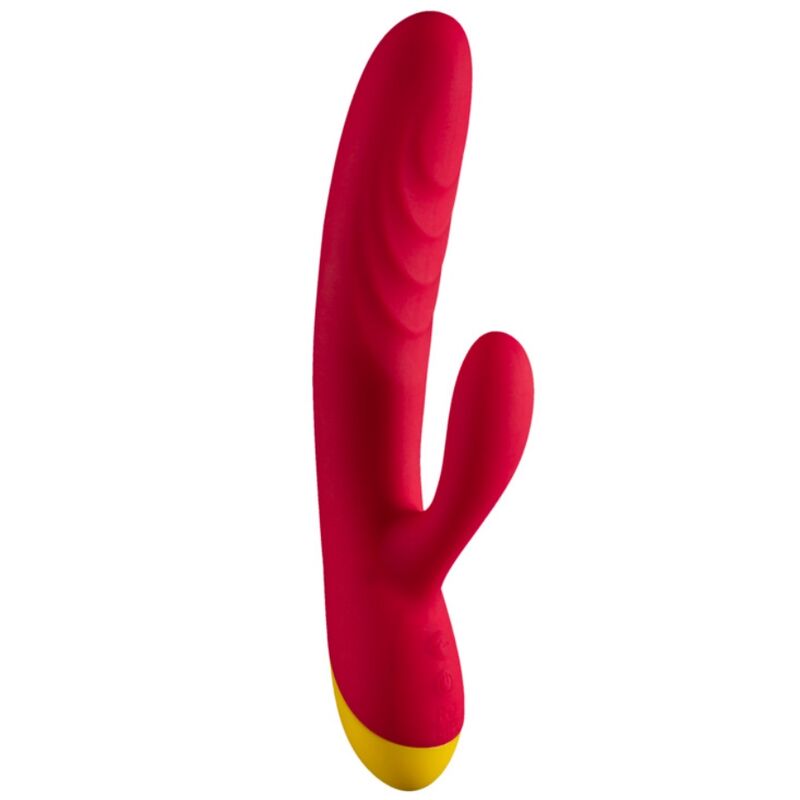 ROMP - JAZZ OPLAADBARE KONIJN VIBRATOR ROOD