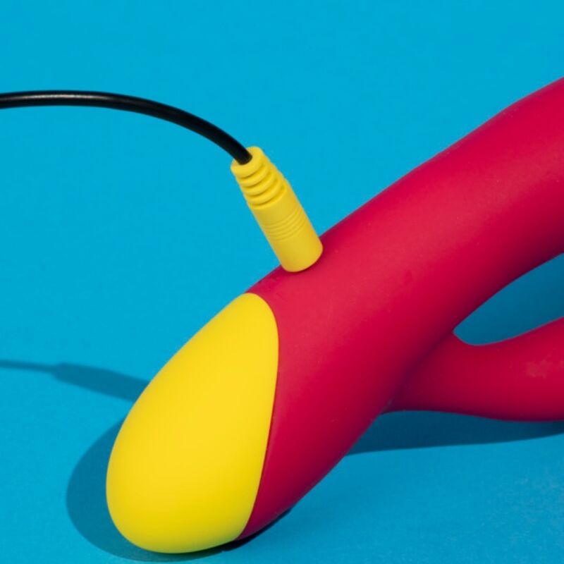 ROMP - JAZZ OPLAADBARE KONIJN VIBRATOR ROOD