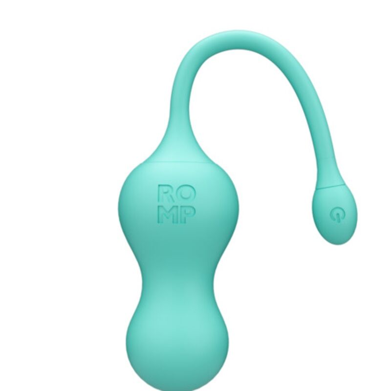 ROMP - CELLO MULTIFUNCTION VIBREREND EI TURQUOISE AFSTANDSBEDIENING