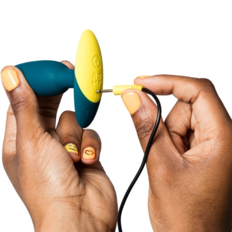 ROMP - BASS PLUG ANAAL VIBRATOR 10 CM GROEN