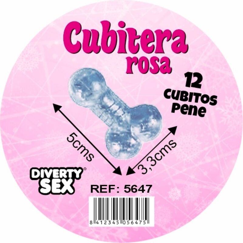 DIABLO PICANTE - 12 PENISSEN HARD SILICONEN HANGENDE IJSEMEMER ROZE