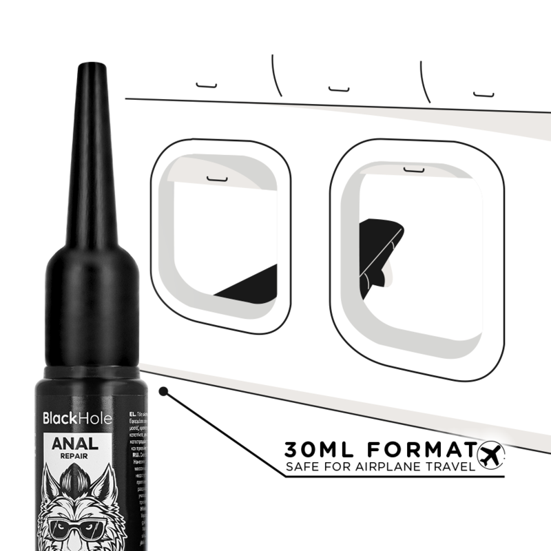 BLACK HOLE - ANAAL GLIJMIDDEL APPLICATOR MAAT S 30 ML