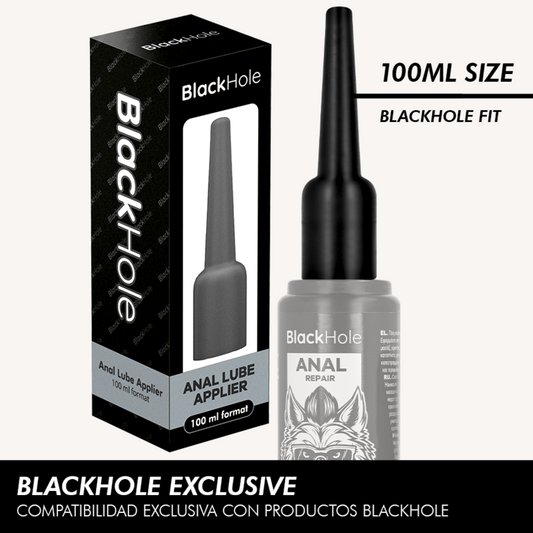 BLACK HOLE - ANAAL GLIJMIDDEL APPLICATOR MAAT L 100 ML