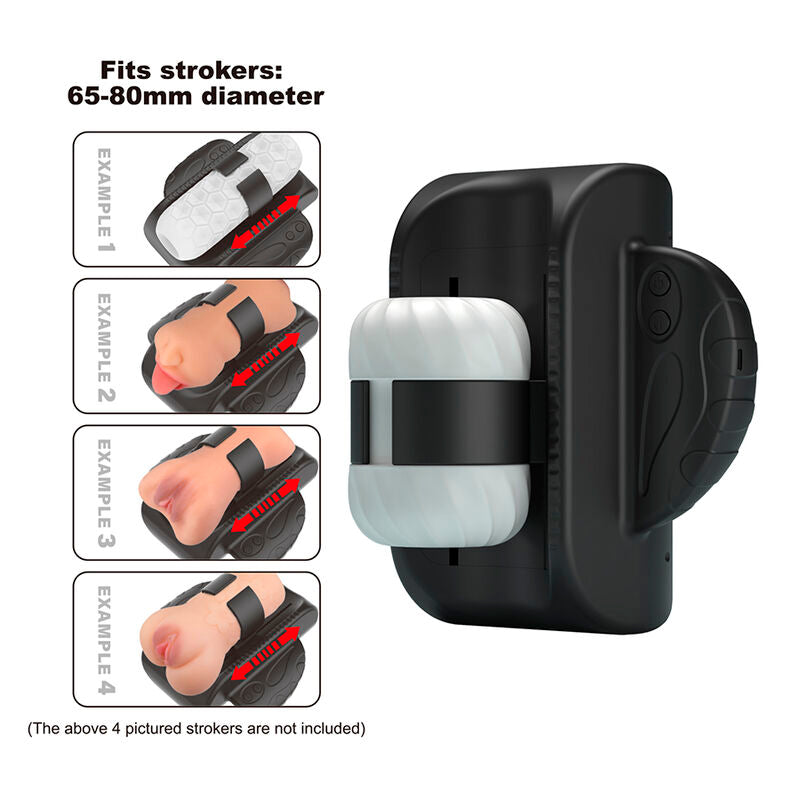 PRETTY LOVE - CALISTA UNIVERSAL AUTOMATIC MASTURBATOR BLACK