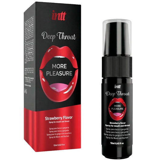 INTT - DEEP THROAT MORE PLEASURE ORALE SPRAY AARDBEISMET
