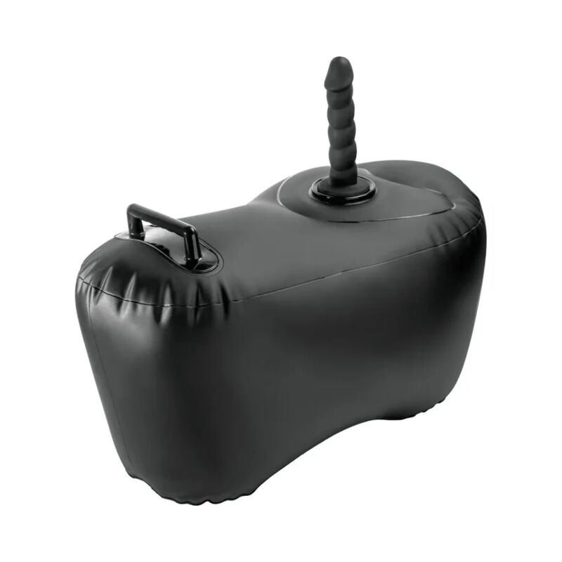 FETISH FANTASY SERIES - OPBLAASBAAR LIEVEZITJE MET DILDO BODY DOCK 69,2 CM ZWART