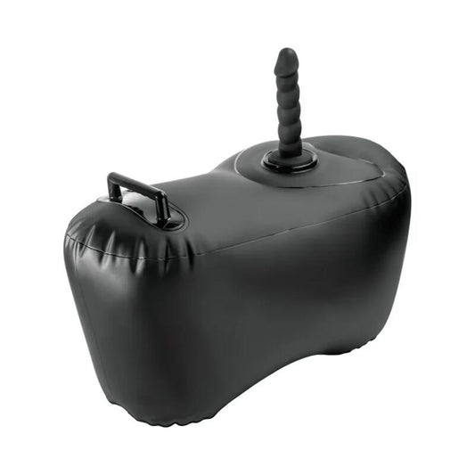 FETISH FANTASY SERIES - OPBLAASBAAR LIEVEZITJE MET DILDO BODY DOCK 69,2 CM ZWART