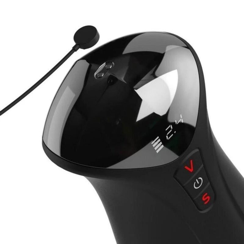 PDX ELITE - FAP-O-MATIC PRO XL AUTOMATISCHE TRILLENDE STROKER BRUIN 34,9 CM