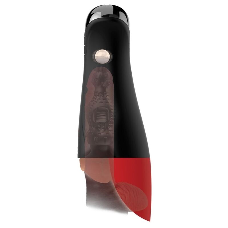 PDX ELITE - FAP-O-MATIC PRO XL AUTOMATISCHE TRILLENDE STROKER BRUIN 34,9 CM
