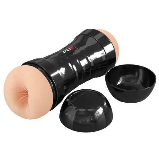 PDX EXTREME - NATTE PUSSIES SUPER FLIP-A-PUSSY OVER OMKEERBARE STROKER 21,6 CM