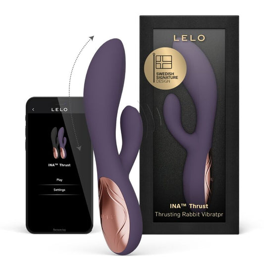 LELO - INA THRUST RABBIT STUWENDE VIBRATOR PAARS